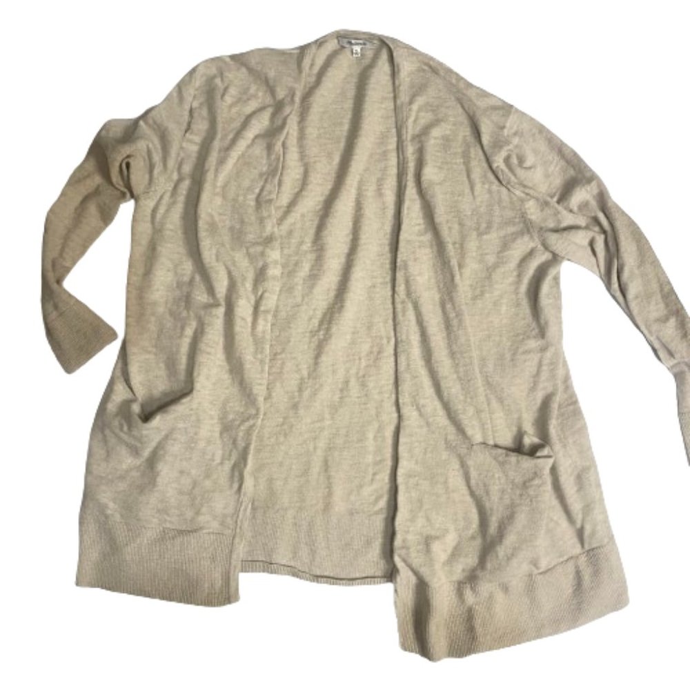 Madewell Open front cardigan Size XL